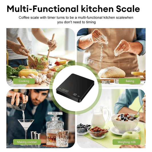Digital Coffee Scale With Timer