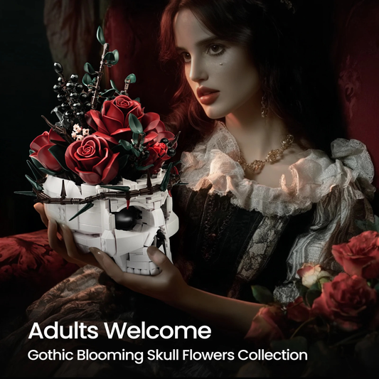 Lego Like Skull Roses 2