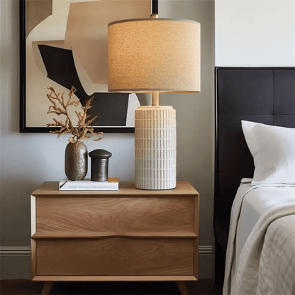 Ceramic Table Lamp Minimalist Glow - For Modern Homes