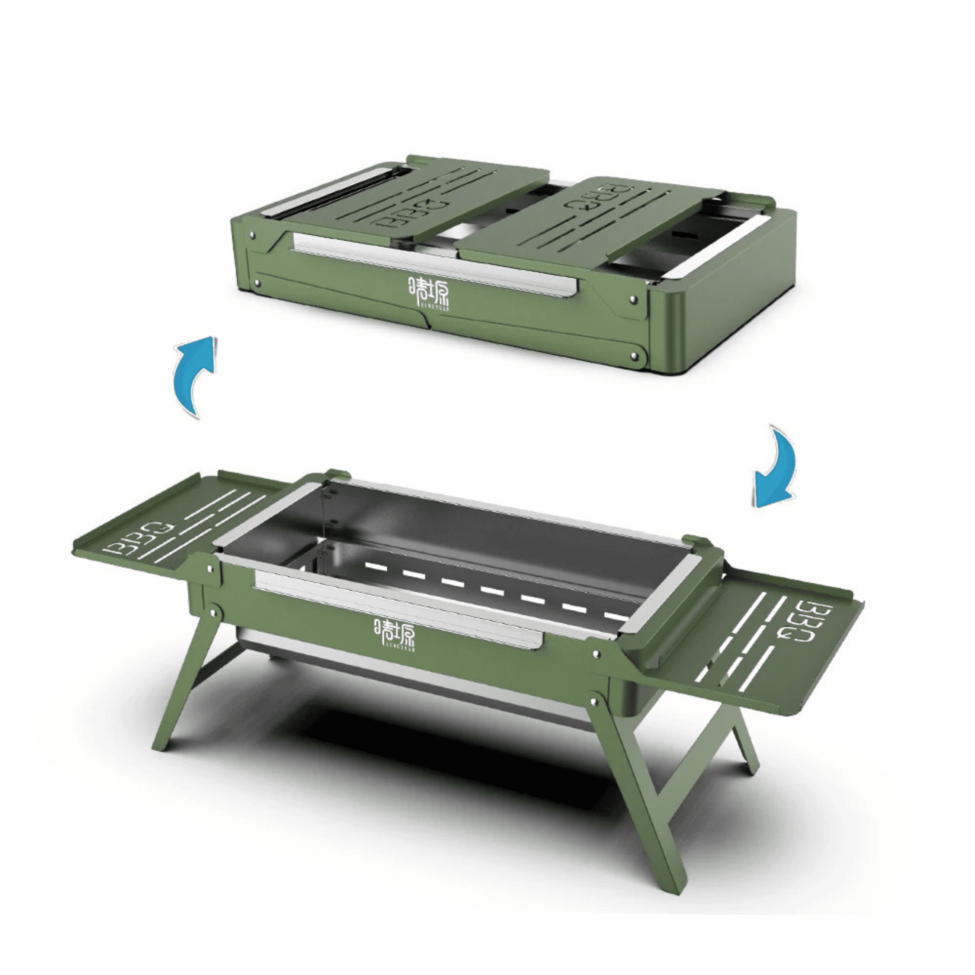 Outdoor Camping Stove Portable Folding BBQ Grill